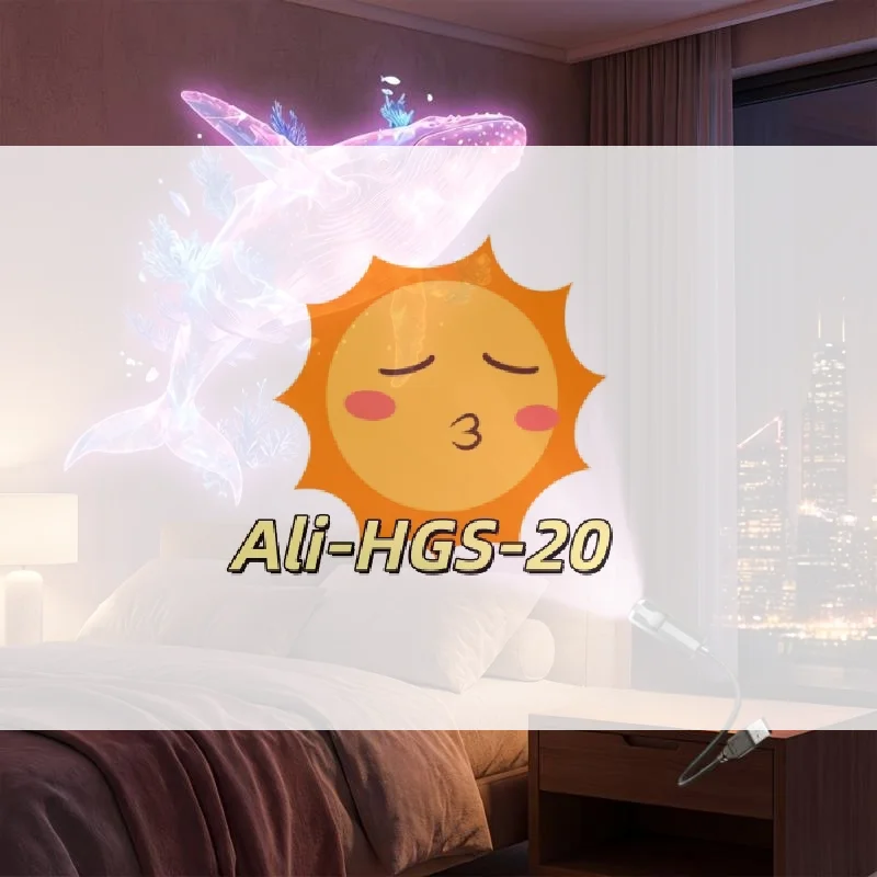 LED USB Marine Life Projector Light 8pcs Ocean Panels for Home Ambient Lighting and Nighttime Sleep Light