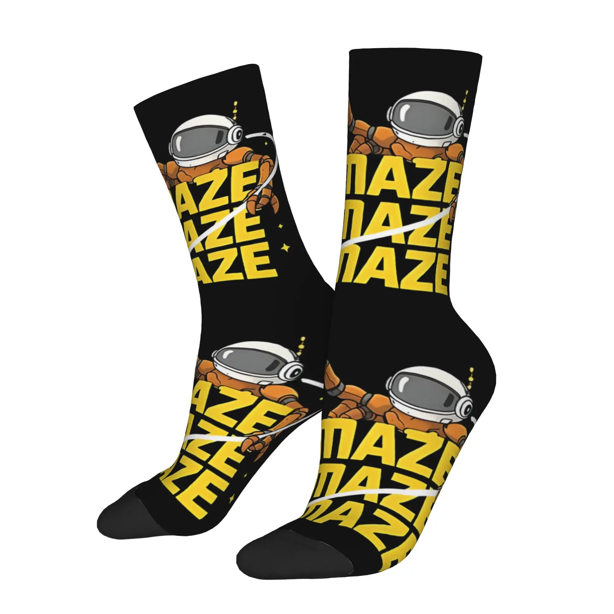 1 Pair Funny Happy Men's Sock Fist My Bump Retro Harajuku Project Hailing Mary Hip Hop Novelty Pattern Sock