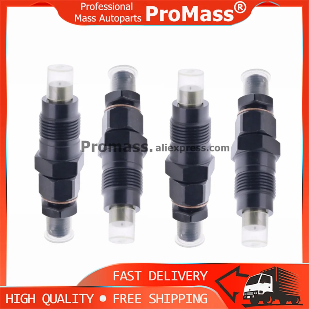 4PCS Fuel Injector For HYUNDAI GALLOPER II H-1/STAREX Bus H-1Van H1 H100 PORTER Bus TERRACAN 2.5L Diesel D4BF/D4BH 33800-42500
