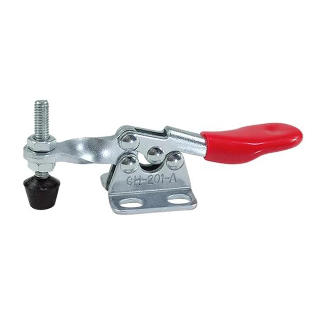 Retracted Clamp Toggle Clamp GH-201A Metal 5pcs 80mm 27Kg/ 60Lbs Home Workshop Equipment High-Quality Materials