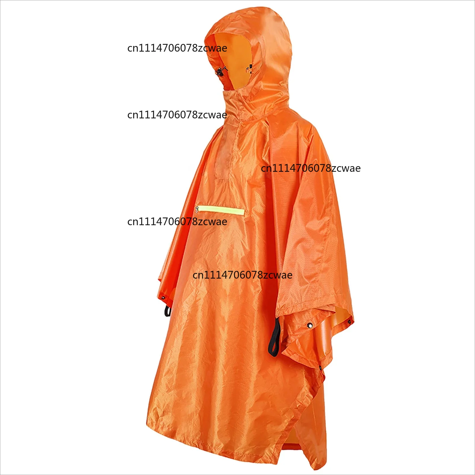 for Rain Men Women Raincoat Bicycle Raincoat Rain Coat Rainwear with Reflector Rainproof Poncho with Reflective Strip