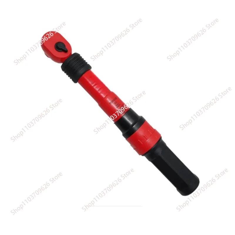 Llave dinamométrica aislada con voltaje de 1000V, tipo trinquete, prefabricada, 5-25NM/10-50NM/20-100NM/40-200NM