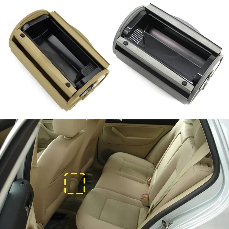 Car Rear Ashtray Bin Ash Tray Side Caps Ashtrays Storage Box Auto For VW Bora Jetta Golf 4 Mk4 1998-2004 1J0857962H 1J0 863359E