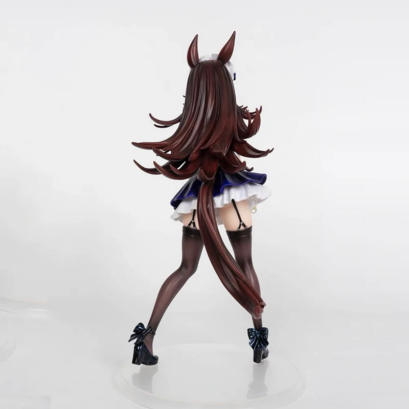 25cm Umamusume: Pretty Derby Model Gk Rice Shower Oriental Style Ornament Anime Figure Beautiful Girl Statue Children Doll Gifts