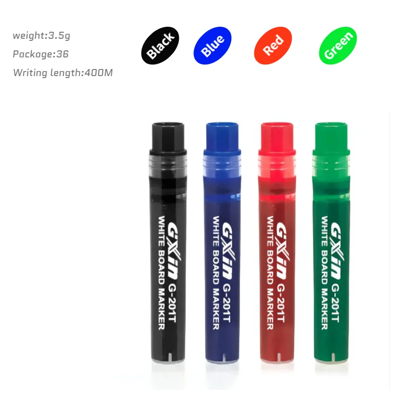 36 Pcs Of G-201T Whiteboard Marker Pen Refill Ink.Water-base，Easy Erase. High Capacity. Suitable For Teaching, Office, Non-toxic