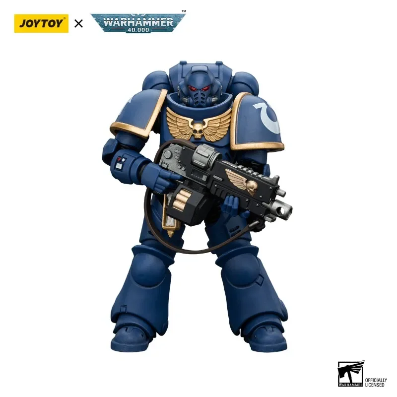 [IN STOCK]JOYTOY Warhammer 40K 1/18 Action Figure Ultramarines Intercessors Articular Mobility Anime Collection Model Toys Gifts