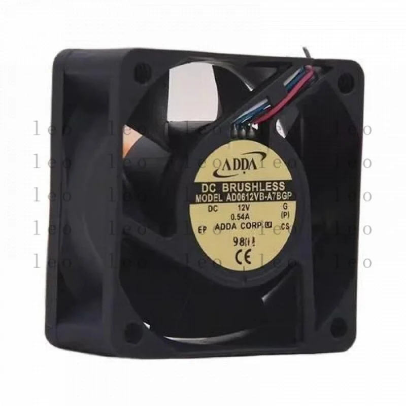 YY ADDA AD0612VB-A7BGP DC12V 0.54A 6025 6CM 4-Wire PWM Case Fan