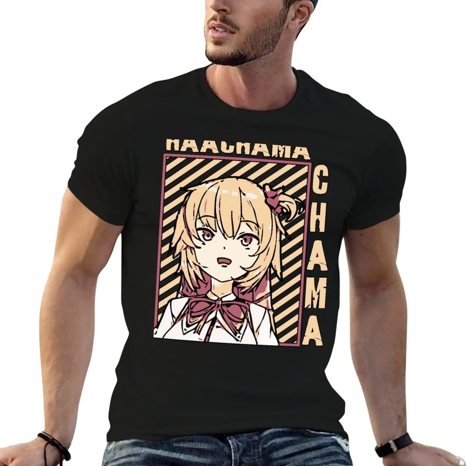 

Haachama anime Chama graphic for t man T-Shirt shirts shirts Hololive oversize t