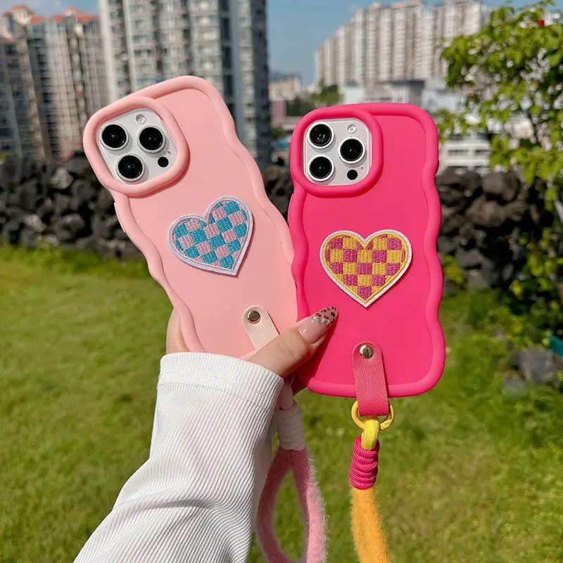 Heart Fur Rope Waves Soft Phone Case For Motorola Moto EDGE 40 Neo 5G E32 E22S E20 E30 E40 G10 G20 G30 G60 G60S G71S G30 Cover