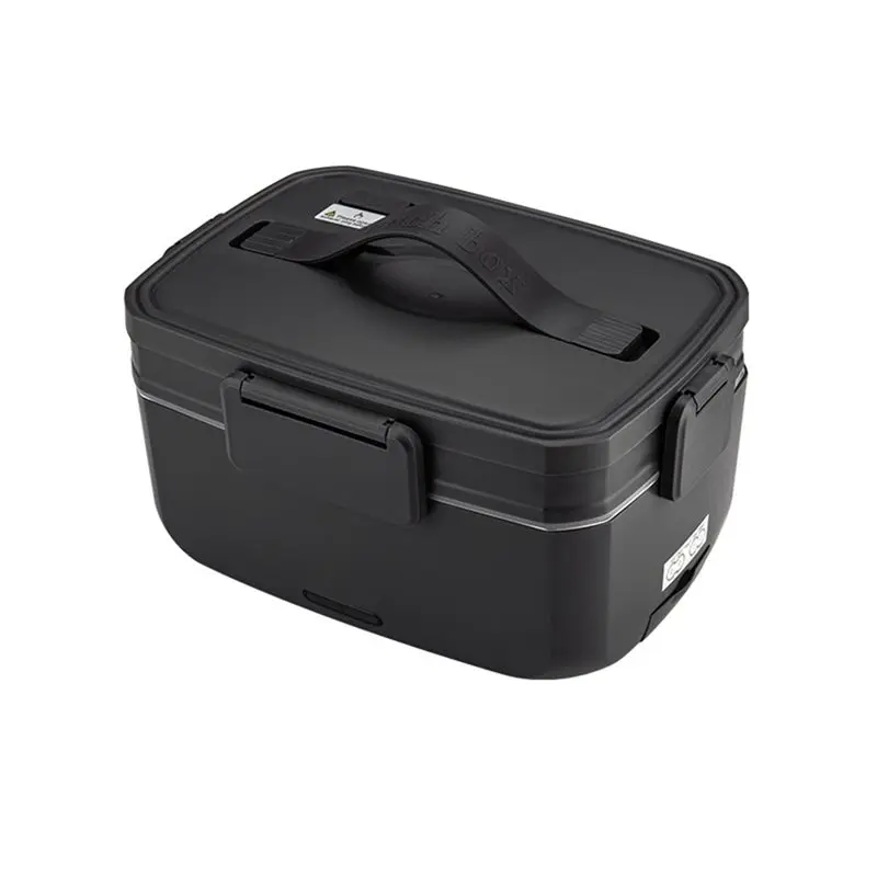 

A25F-No Water Heated 3L Electric Lunch Box Portable Food Warmer Leak Proof Heating Container Heater For Car Work EU Plug