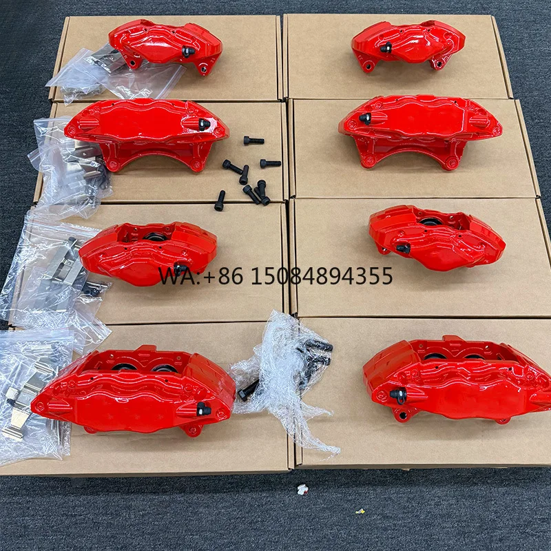 

SIT Front 4Pot Rear 2Pot Brake Caliper Kit with 326mm 316mm Brake Discs, High Performance Brake Refit Replacement Parts