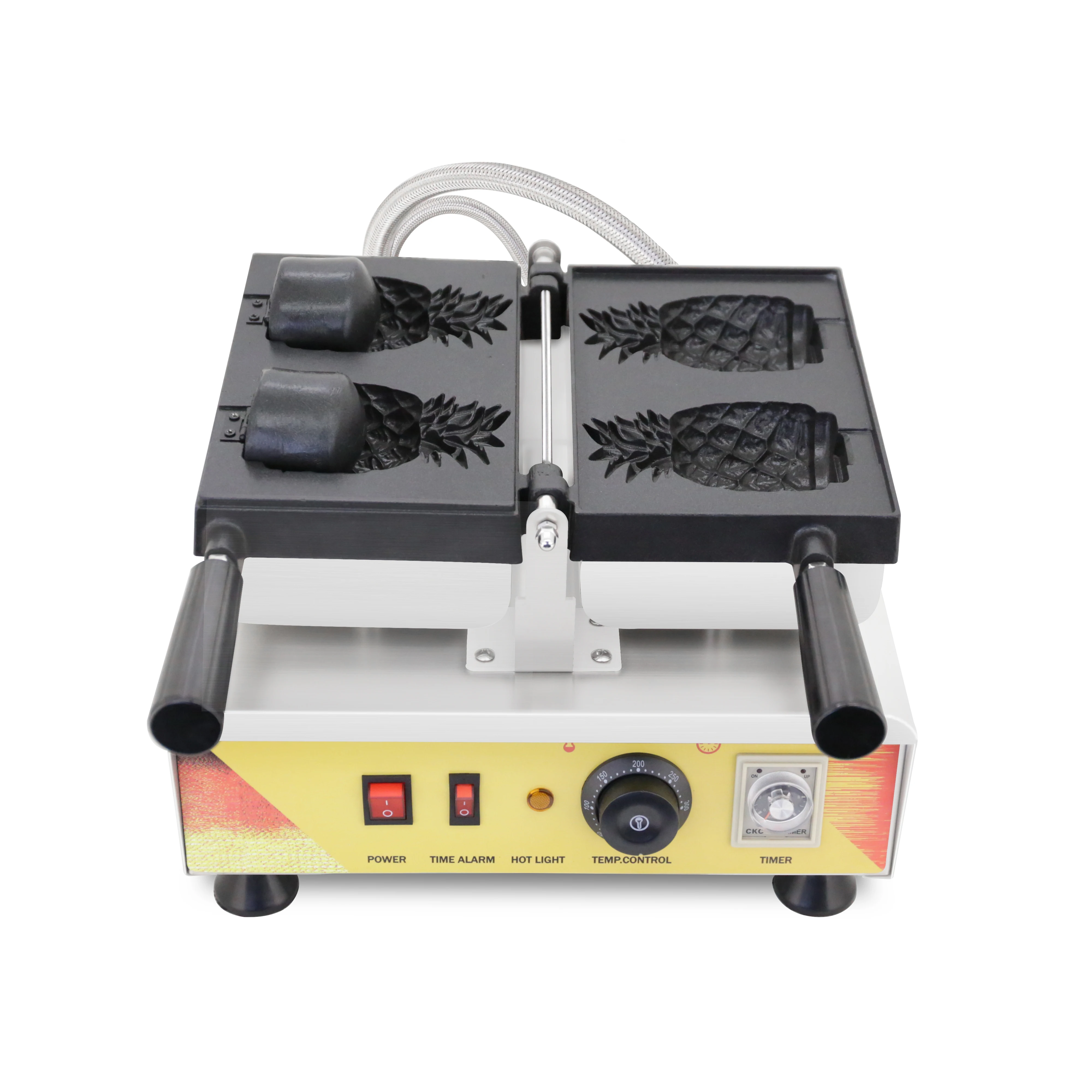 

Snack machine ice cream pineapple shape taiyaki maker waffle cone machine
