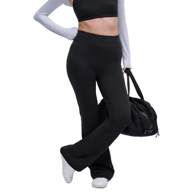 

2026 Plus Size Women Fashion Slim Straight Leg Pants Elastic Waist