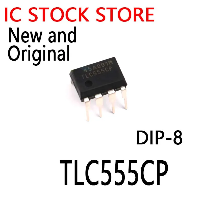 100PCS New and Original  DIP-8 TLC555 555CP  TL555CP   TLC555CP