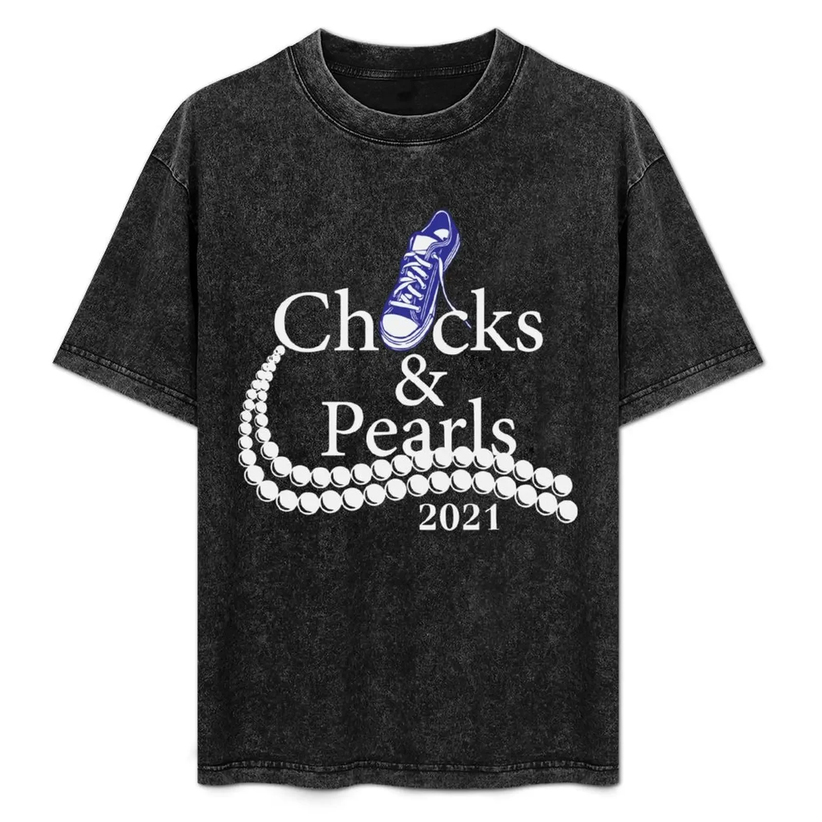 

Copy of Pearls and Chucks 2021 T-Shirt korean fashion valentines clothes luxury t-shirt mens vintage t shirts