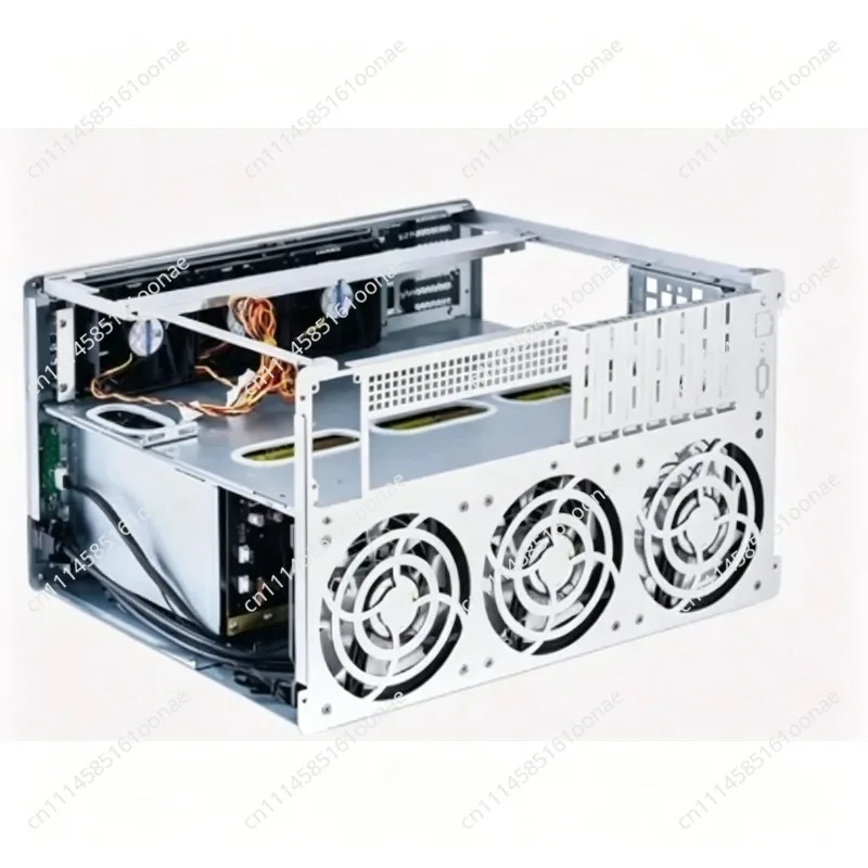 Nas12 disk storage server supports ATX main board half height PCIE slot small 1U power hot swap chassis