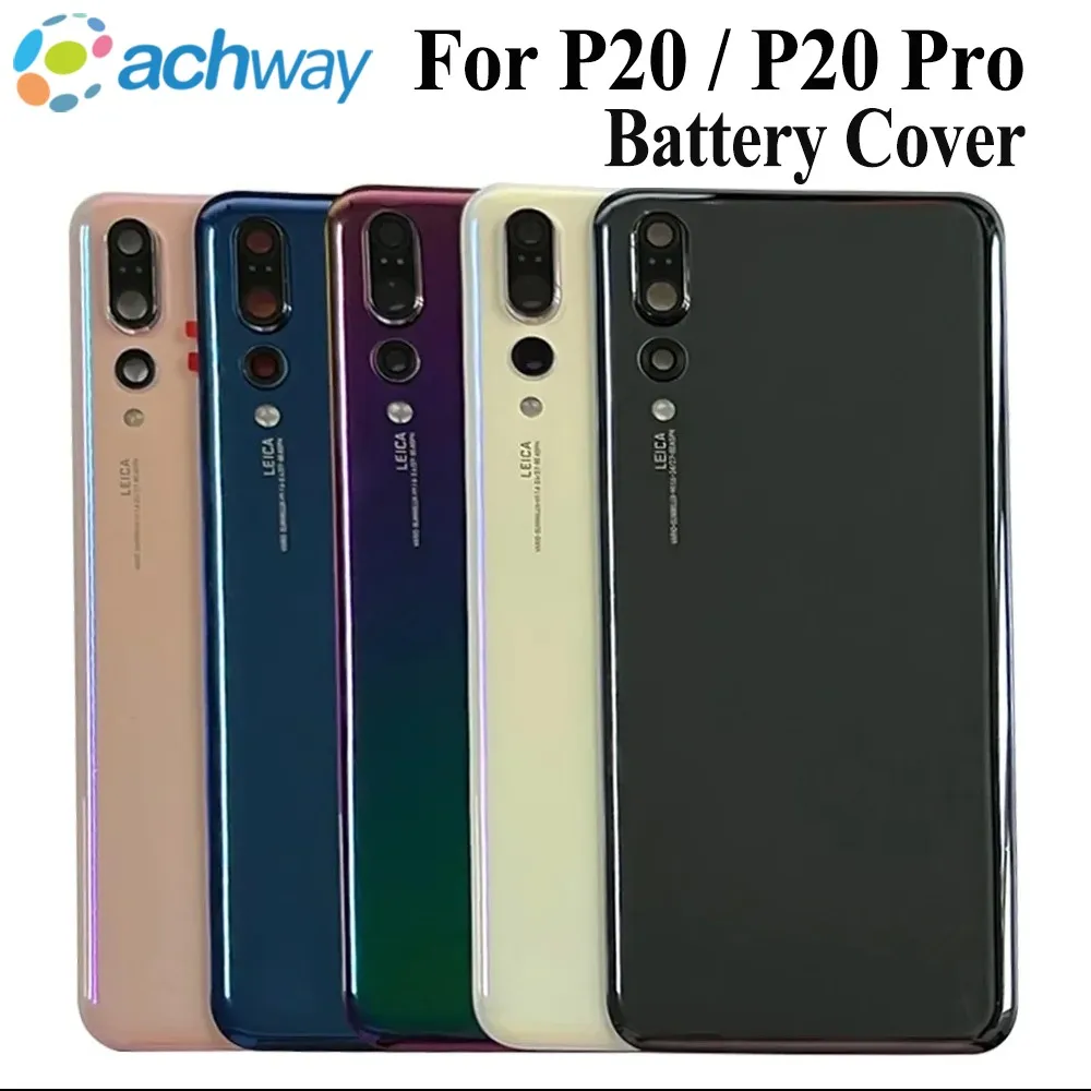 For Huawei P20 Pro Battery Cover Rear Door Housing For Huawei P20 Back Cover EML-L09C EML-L29C Cover