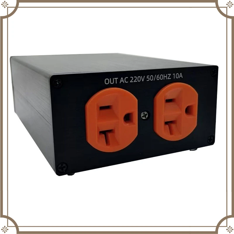 HiFi Power Filter Purifier DC Block Isolation Filter Power Cleaning Device Eliminate Transformer Hum Noise