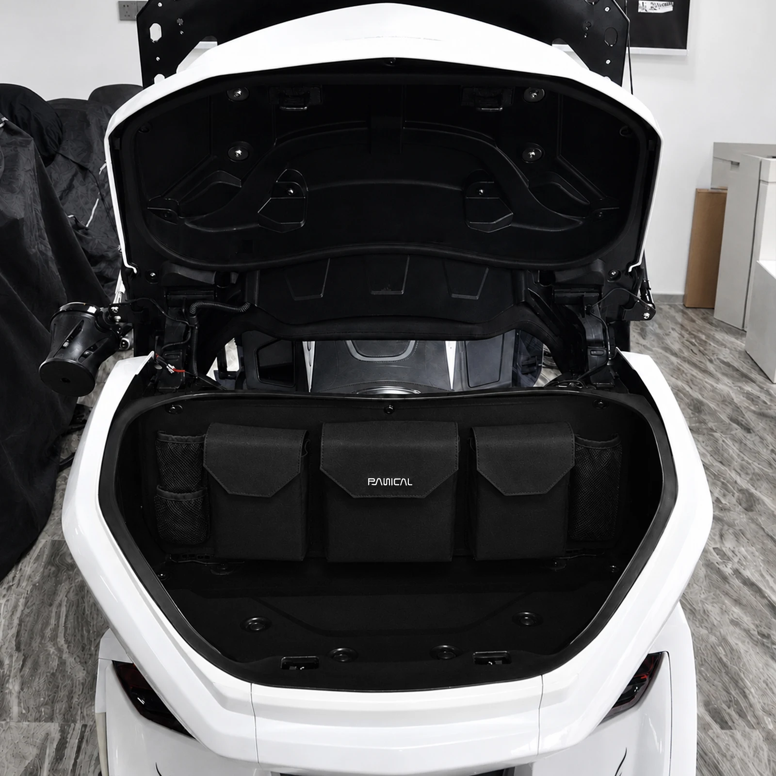 Panical Rear Top Box For Honda Goldwing GL1800 2021-2026 Motorcycle Trunk Organizer Storage Bag Case Goldwing Accessories