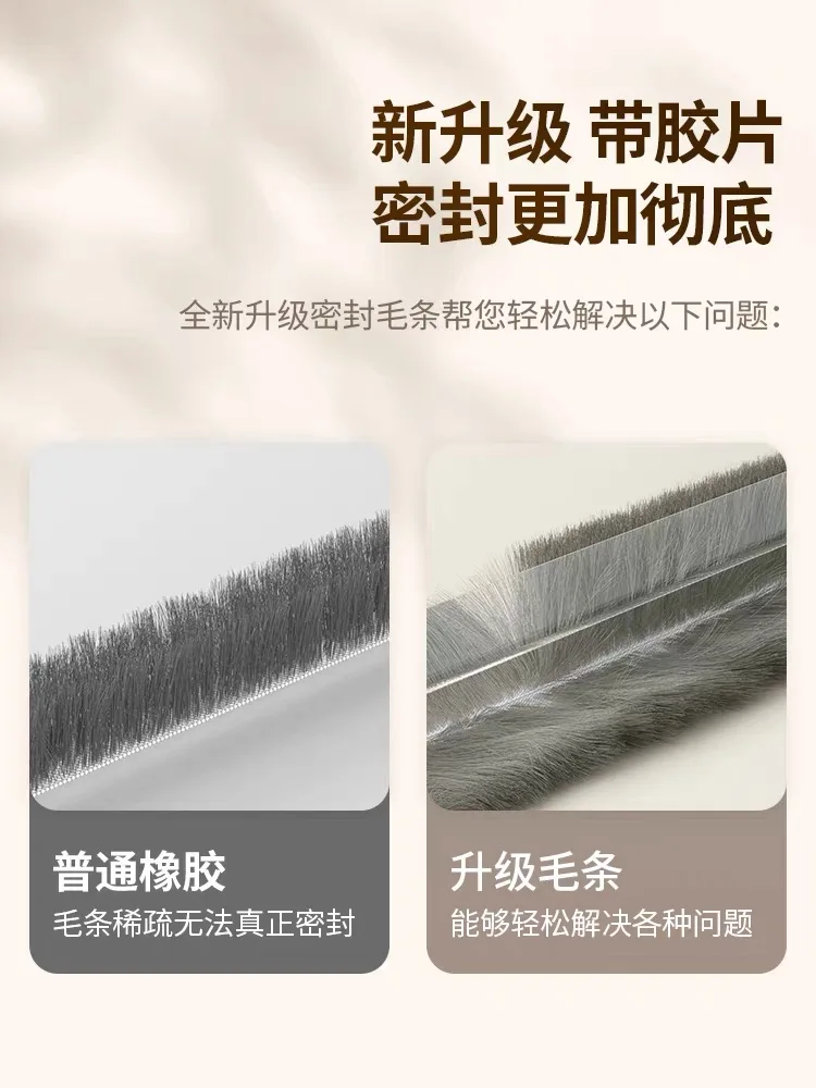 10m/20m Roll 5*12mm Card Slot Seal Strip for Sliding Windows Sash Doors Draught Excluder Brush Weatherstrip Tape Pile