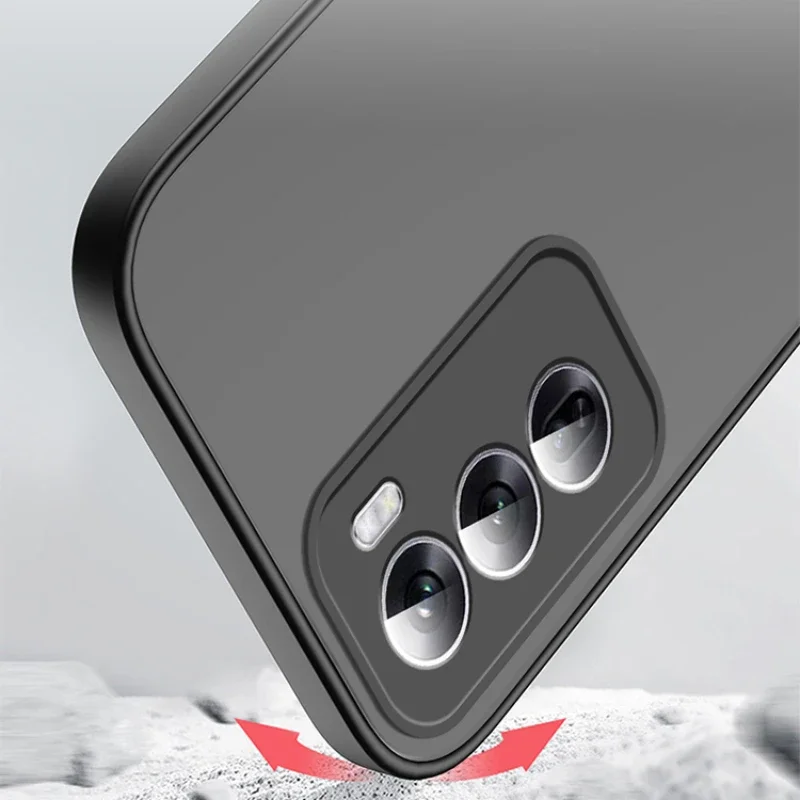 حافظة جلدية فاخرة لهاتف OPPO Reno 12 Pro F Reno11 10 8 7 Pro Plus T Z A98 A59 A58 A77 A95 A55 4G 5G حافظة قياس مضادة للسقوط #5