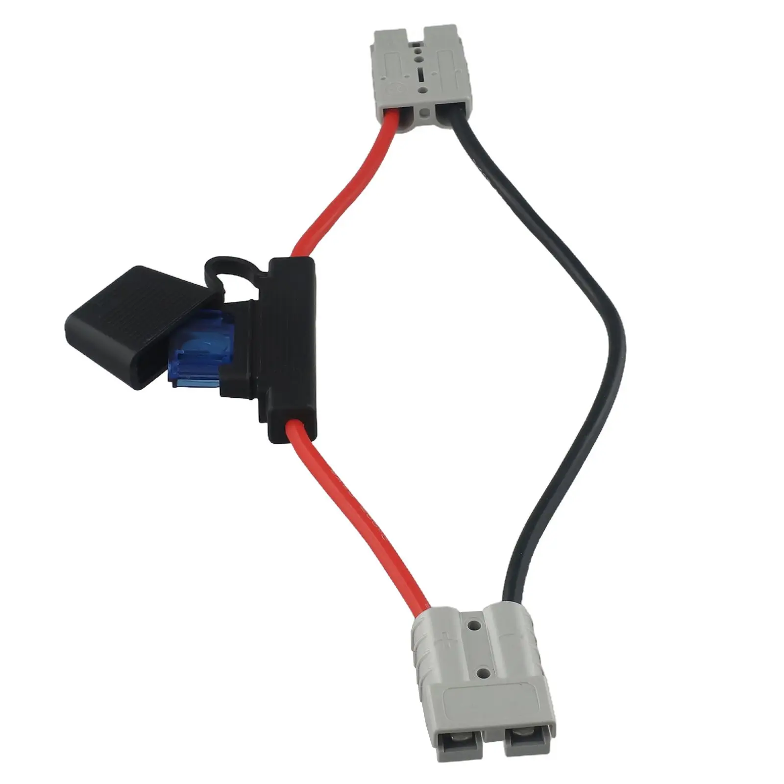 

Кабель питания 8AWG с разъемом, провод из ПВХ и меди, прочный и надежный, со встроенным держателем предохранителя MAXI, высокая мощность и эффективность.