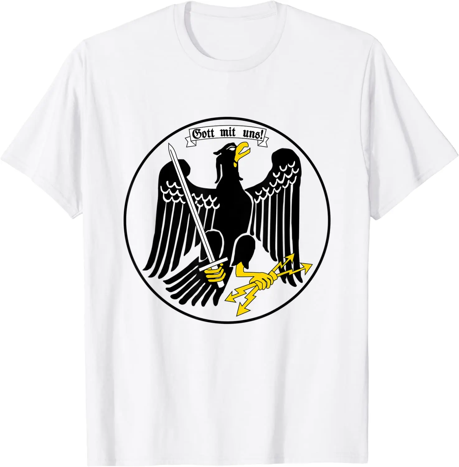 Kingdom of Prussia 1933 Men T-Shirt Prussia Coat of Arms TShirt Short Sleeve Casual 100% Cotton O-Neck Summer TShirts