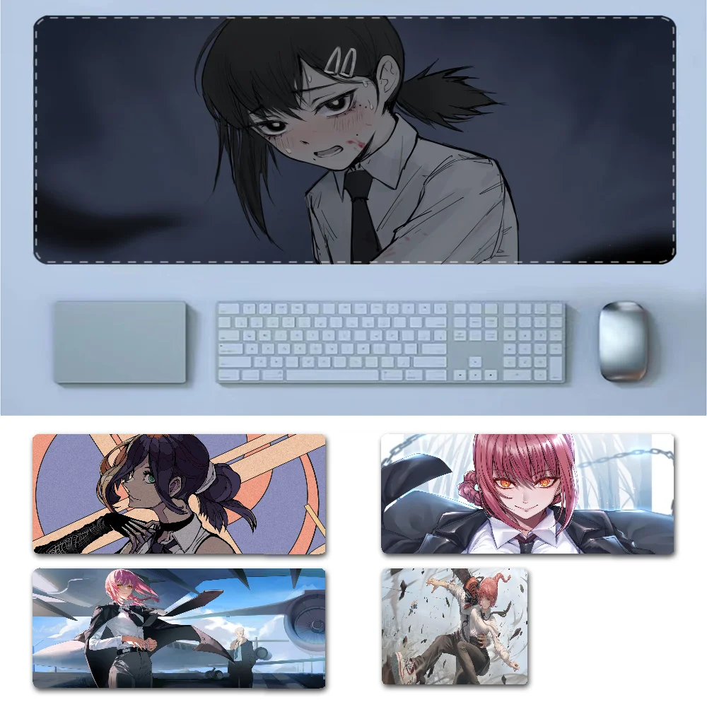 

Chainsaw Mousepad Boy Pad Laptop Gaming Mice Mousepad Size for Game Keyboard Pad for Gamer