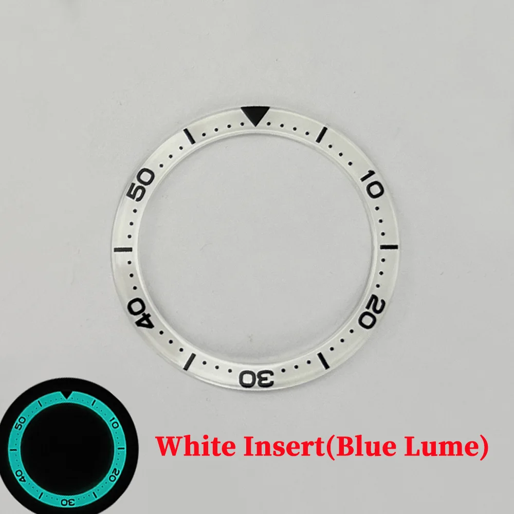 HEIMDALLR Watch Parts 40.35mm Full Luminous Mineral Glass Watch Bezel Insert Suitable For SBDC053 Watch Case