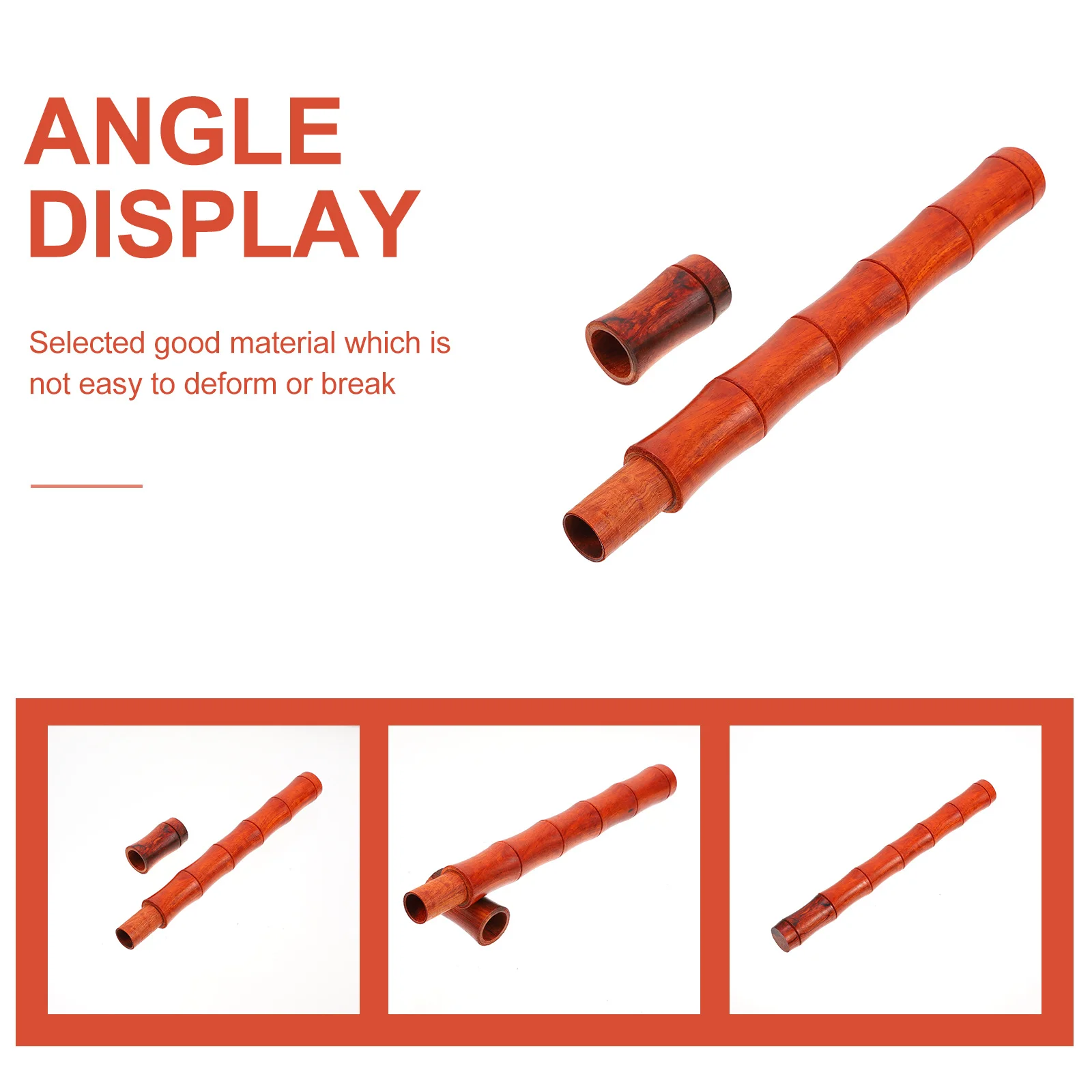 

1Pcs Simple Chic Incense Stick Barrel Storage Tube for Camping Office Use Brown Incense Tube Home Decor