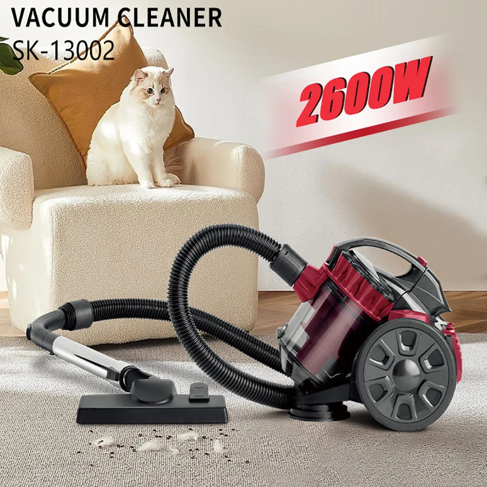 

2600W Powerful Stick & Handheld Vacuum Cleaner Multi-Function Upright Handheld with Strong Suction for Bed, Sofa