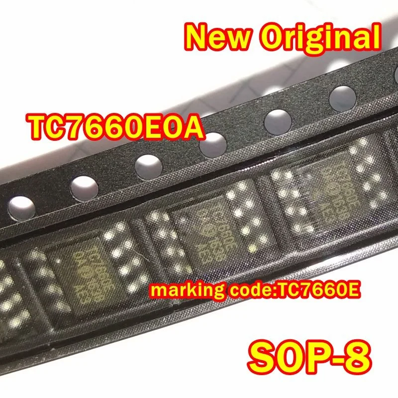 5Pcs to 100Pcs Tc7660Eoa Sop-8 New Original Marking Code:Tc7660E Charge Pump Dc-To-Dc Voltage Converter