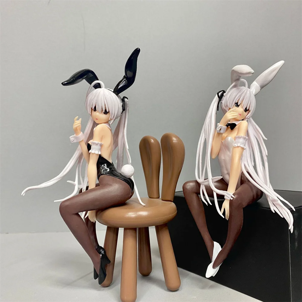 17style Kasugano Sora Car Ornaments rabbit ear sexy design Action Figure Anime Host Computer Chassis desk Decor Car Ornament Toy