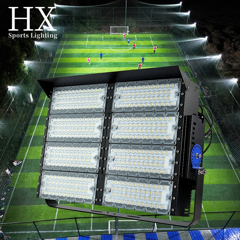 

High Mast Football Stadium LED Lights 1600W IP65 Waterproof for Squares Docks and Competitive Sports Facilities