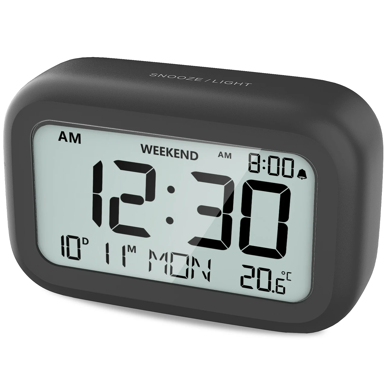 LED Snooze Digital Alarm Clocks Desktop Table Alarm Clocks Fashion Digital Alarm Clock For Kids Backlight Calendar Alarm Clocks