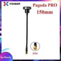 FOXEER Pagoda PRO 150mm 5.8GHz 3dBi Omni FPV Antenna RHCP SMA for RC FPV Racing Freestyle Drones VTX Goggles DIY Parts