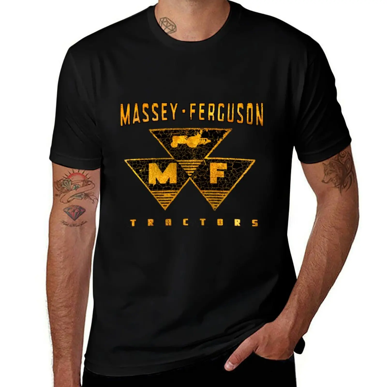 

Massey Ferguson Tractors USA T-Shirt boys whites customs Men's t-shirt