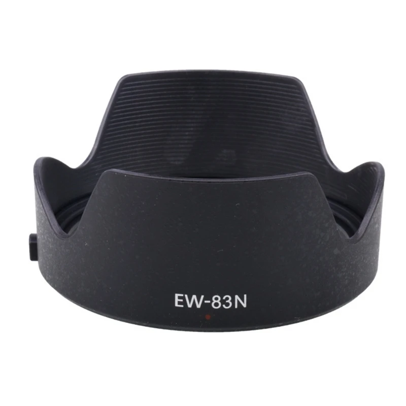 EW83N Reversible Lens Hood Shade For RF24 105mm F4L IS Camera Lens Sunshade ,Fit 77mm Filters Safe Storage