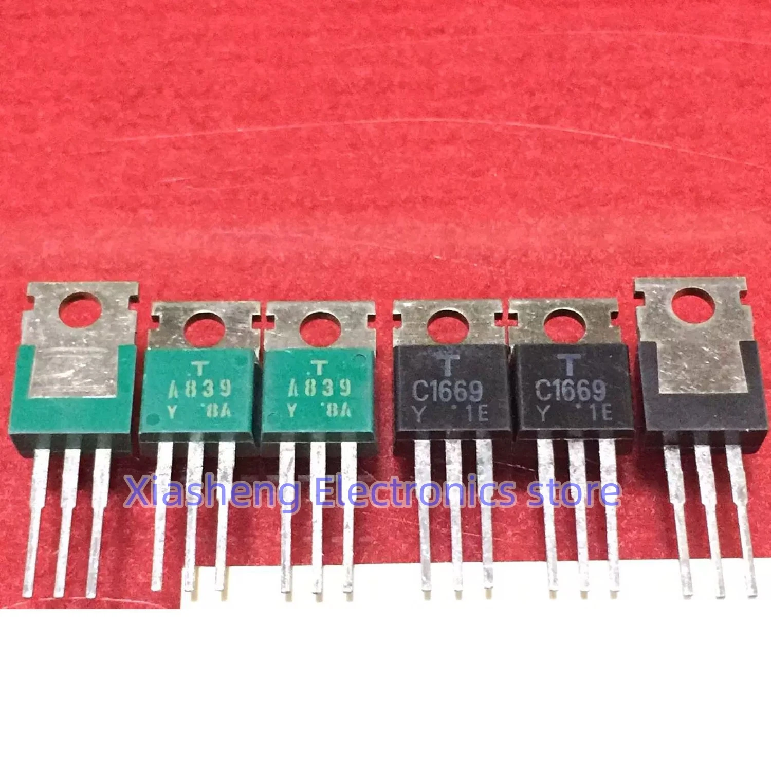 New Original 5Pairs 2SA839 A839 + 2SC1669 C1669 TO-220 Transistor In Stock Good Quality