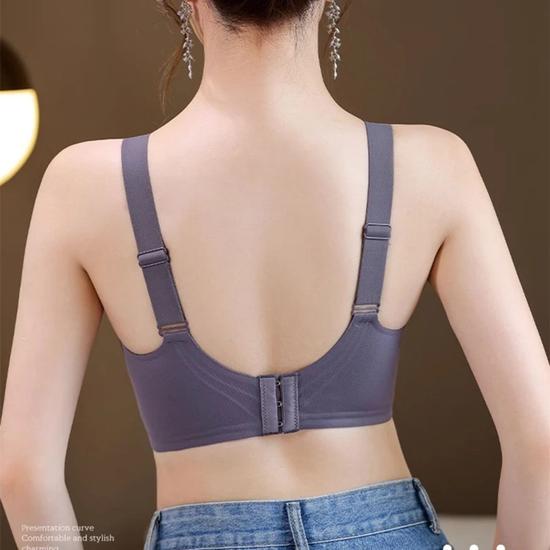 Stainless Soft Support Underwear, Small Breasts Gathered, Large Breasts, Small, External Expansion And Adjustment Lifting Bra