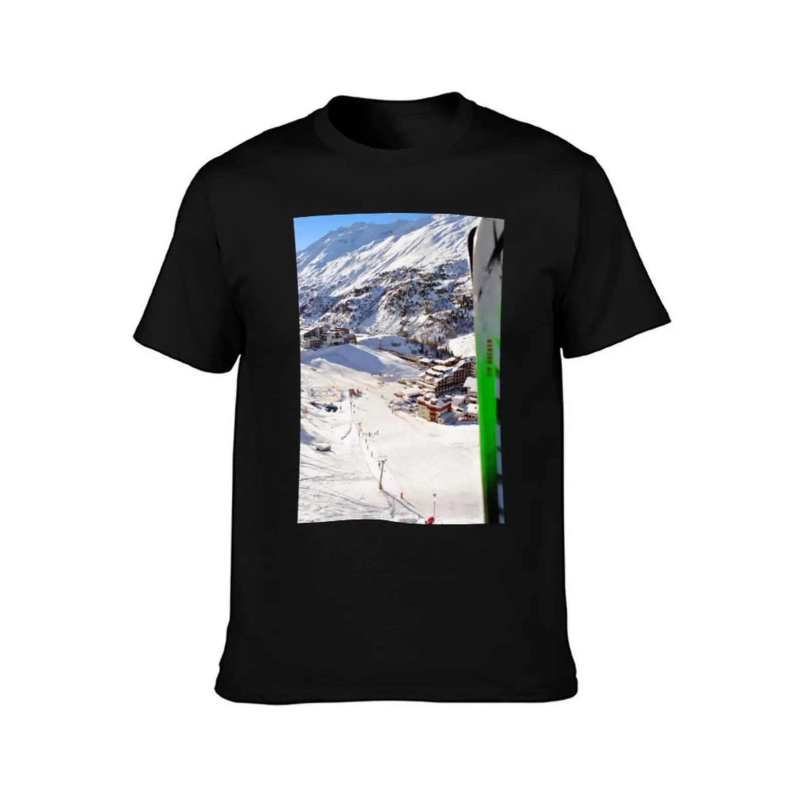 Obergurgl Hochgurgl Tirol Austrian Alps Austria T-Shirt Casual Trendy Short Sleeve T-Shirt