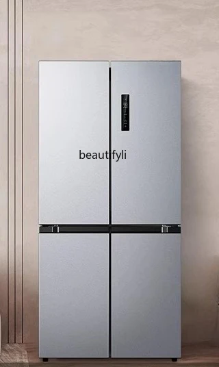 

Refrigerator cross door first-class energy efficiency household intelligent frequency conversion air cooling frost-free large