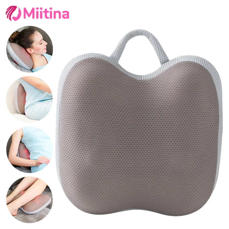 

Hot Cervical Vertebra Massager Pillow Electric Shiatsu Head Cervical Ttraction Car Back Pillow Health Protection Body Massager