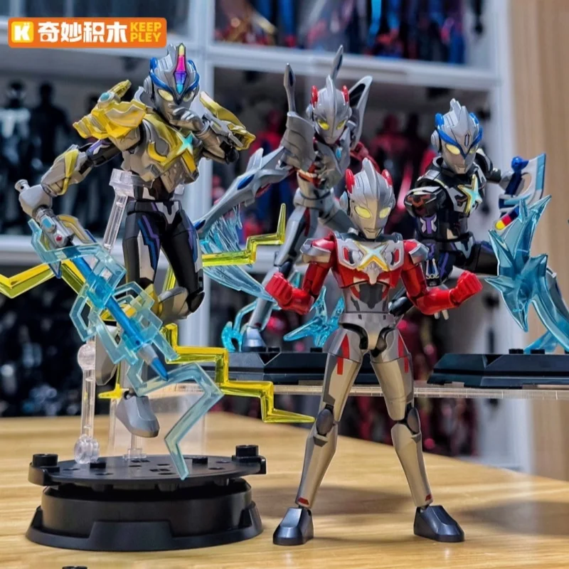 

Keeppley Ultraman Zero Building Block Figures Infinite Version 3rd Series Full Set Blind Box With Hidden Edition For Collector