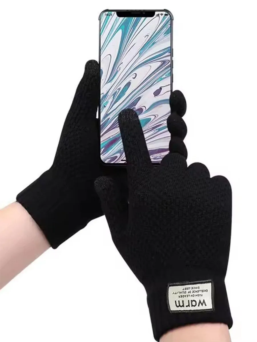 AliExpress GAFASTWO Men and WoMen's Thermal Winter Gloves Thick Warm Windproof Fleece Lined Anti-Slip Touch Screen for Cycling Skiing Outdoor Sports