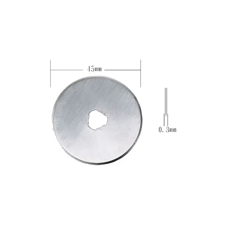 Multi-Purpose 10PCS 45MM Rotary Cutter Fabric Disc Hand Quilting Sewing Wheel Paper Roll Carbide Tipped Circular Saw Blade Cut