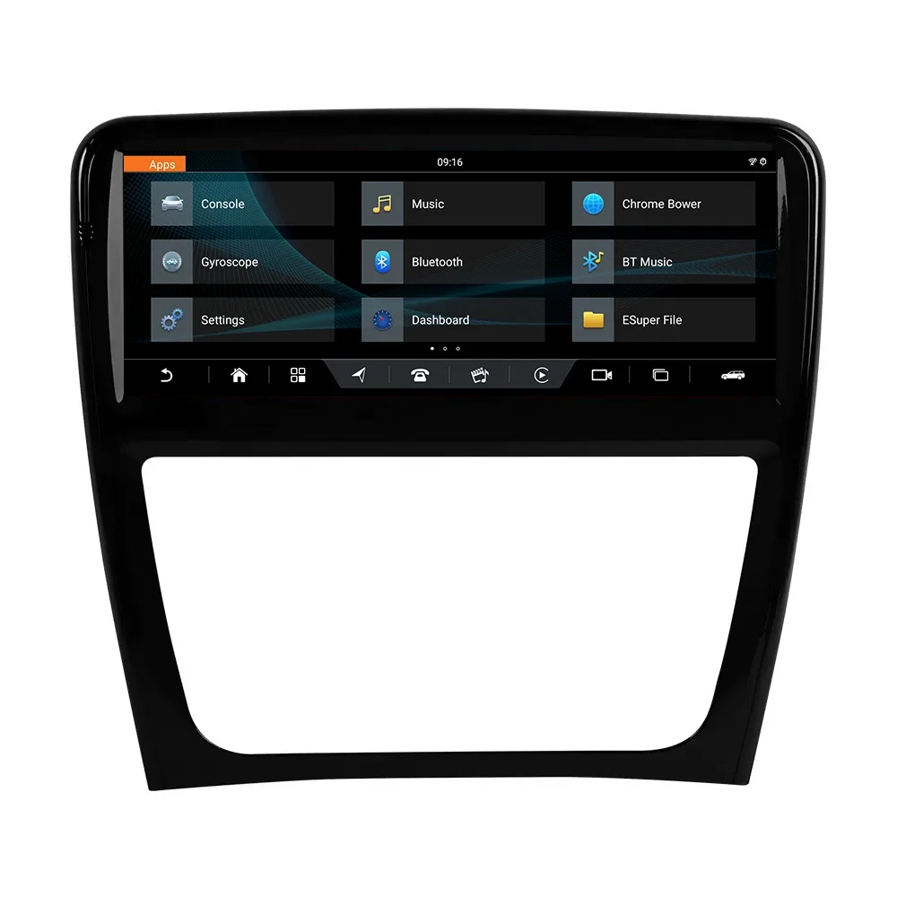 CKSD 10.25 "أندرويد 13 واي فاي لـ XJL 2013-2015 Borsch X351 نظام شاشة تعمل باللمس نظام تحديد المواقع راديو السيارة السيارات بلوتوث