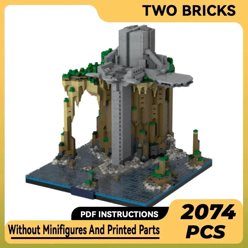 

Звездная модель фильма Moc, строительные кирпичи, Ultramicro Castle, диорама, технология, модульные блоки, подарки, рождественские игрушки, наборы «сделай сам», сборка