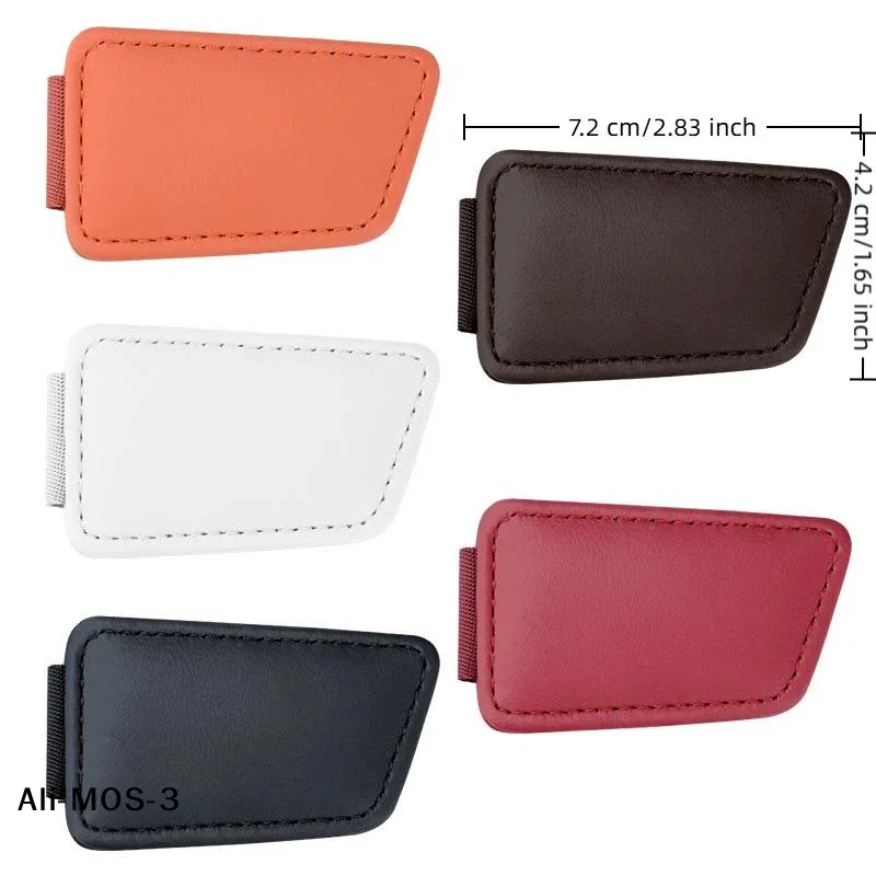 【S】Car Magnetic Adjuster Safety Seat Belt Buckle Clip Non-Slip Design Seatbelt Stopper Reduces Pressure Auto Accessories