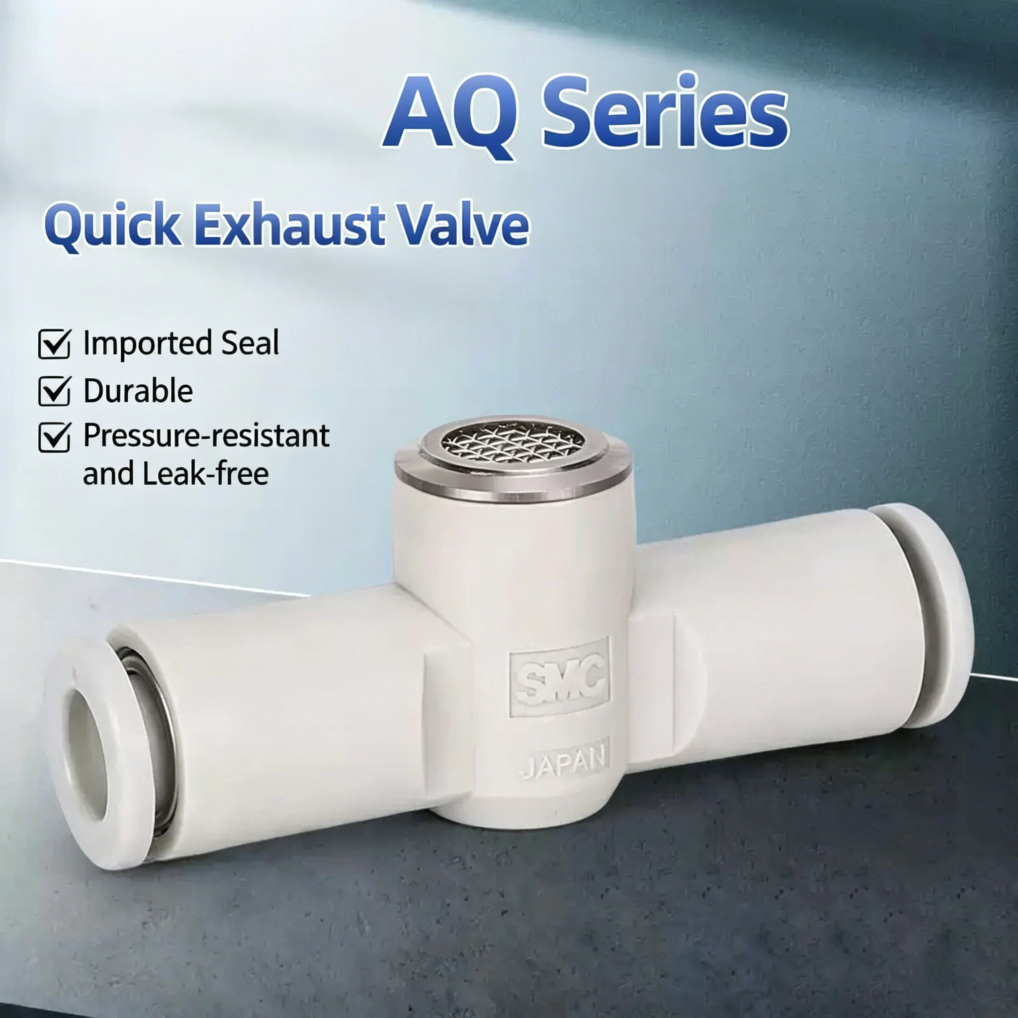 1 PCS AQ240F-04 AQ340F-06-00 Pneumatic Component Air Pipe Joint Quick Exhaust Valve Connector